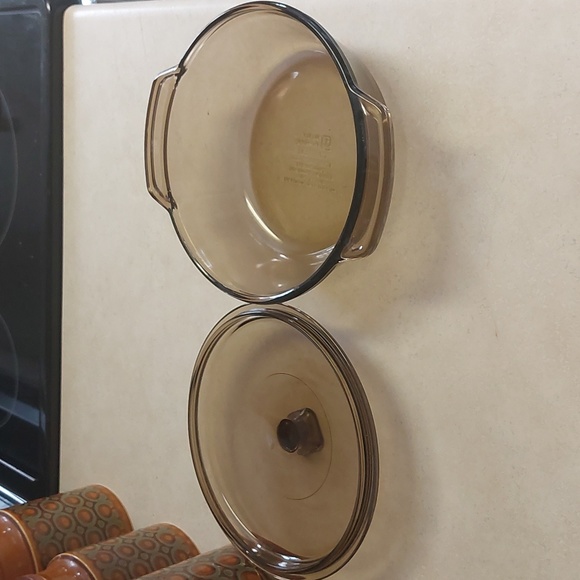 CLEARANCE! ANCHOR HOCKING "Fire-King" new without tag/ vintage lidded  caserole. - Picture 7 of 9